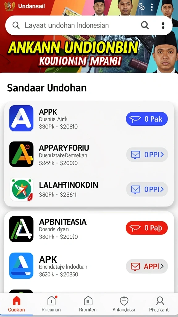 gaswin - Tampilan antarmuka yang menarik dan mudah digunakan.