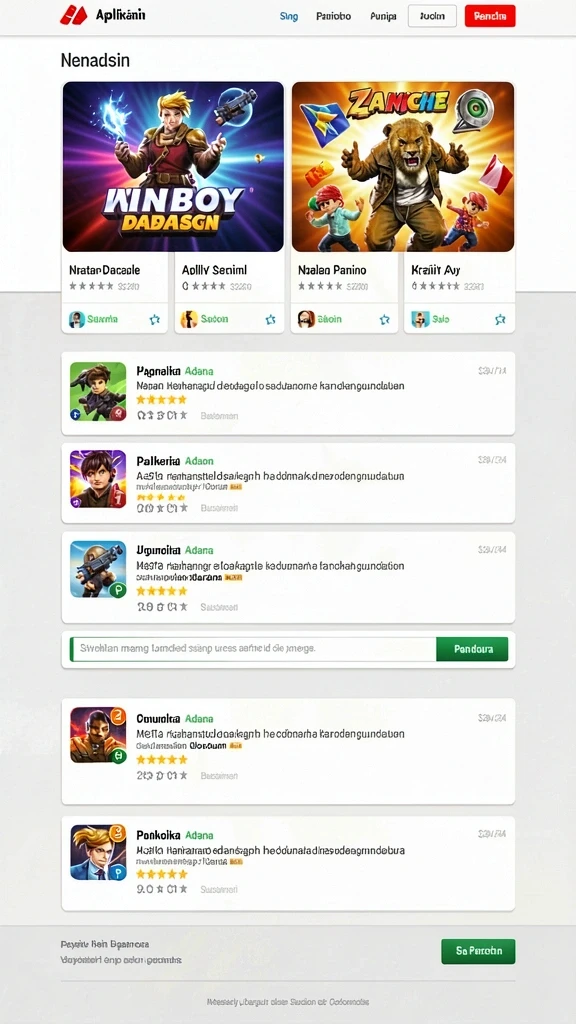 mvp789 - Tampilan awal yang menarik dan informatif.