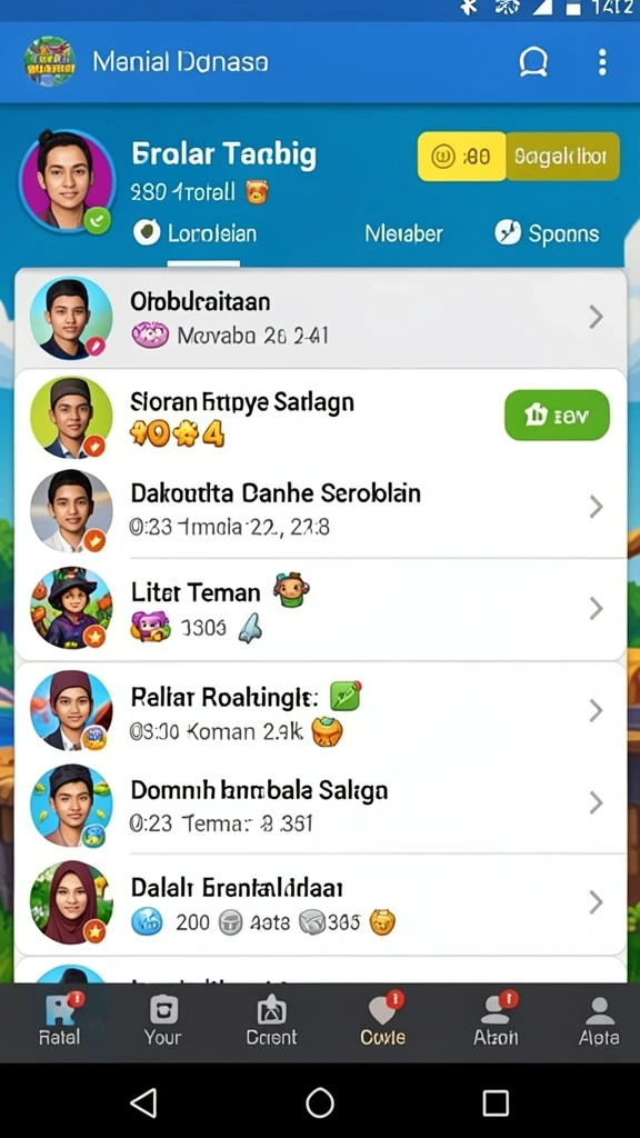 terong123 - Tampilan antarmuka yang menarik dan mudah dipahami.